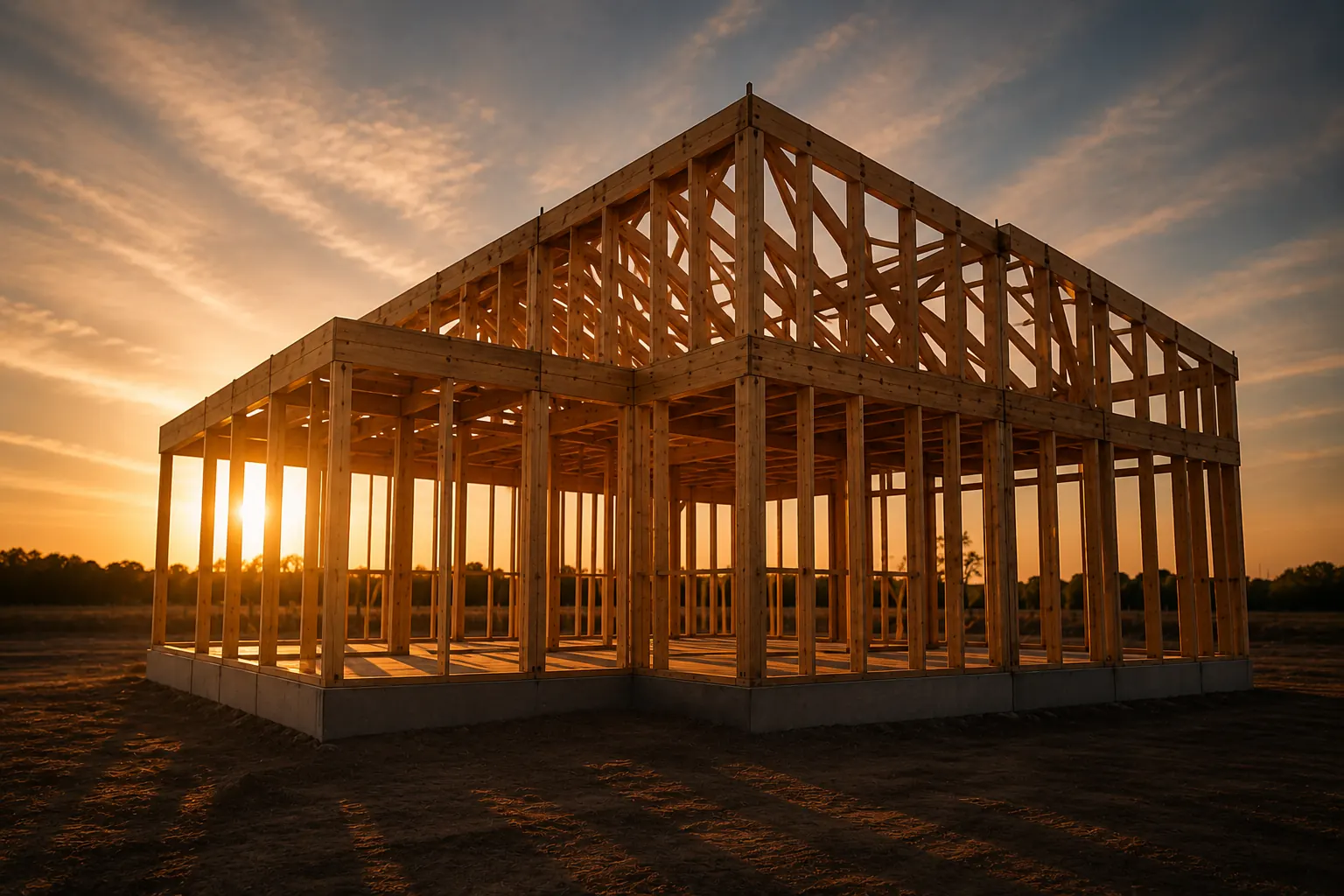 Construction project in progress