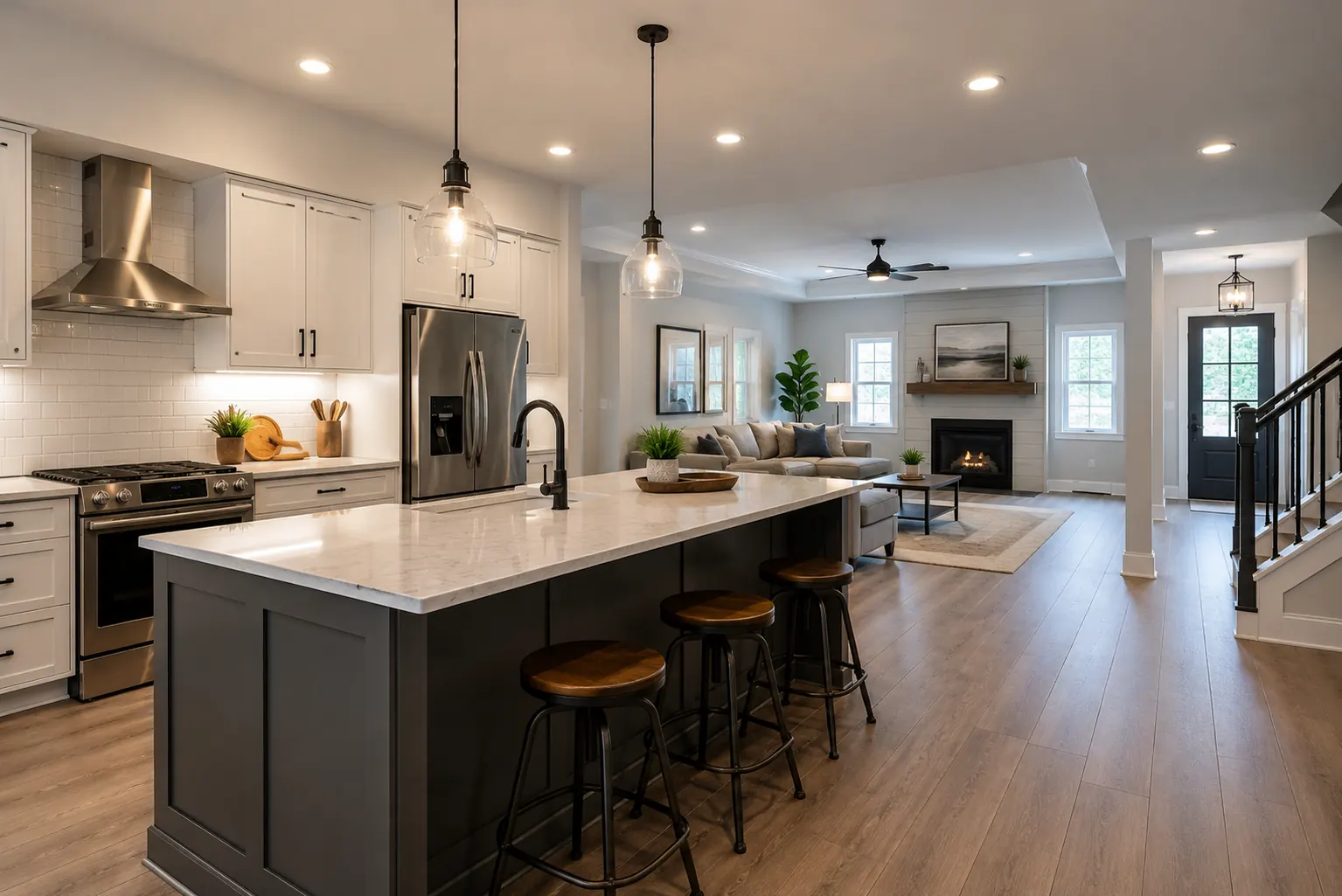 Full home remodeling project by Dunestra LLC